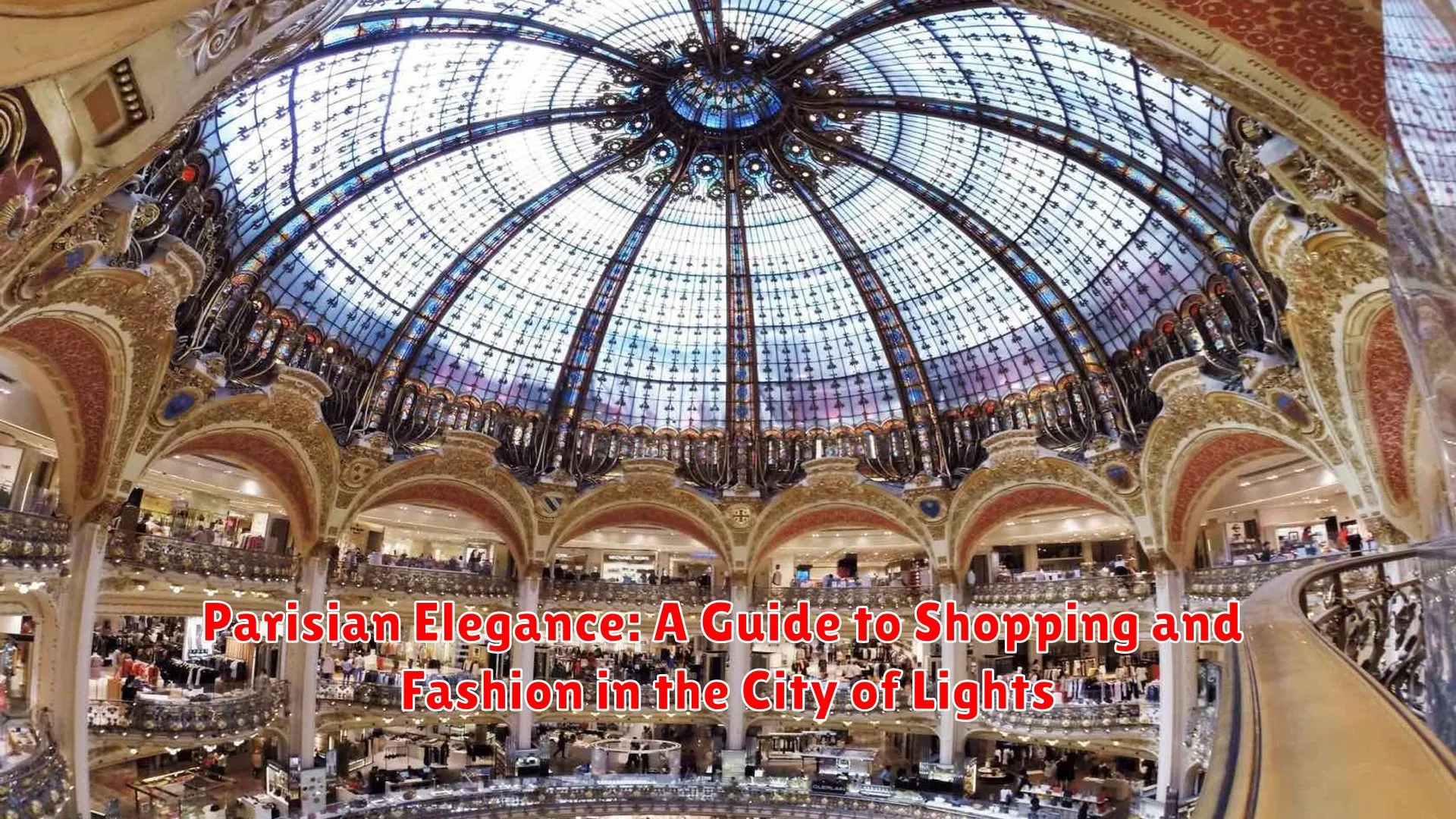 Parisian Elegance: A Guide to Shopping and Fashion in the City of Lights